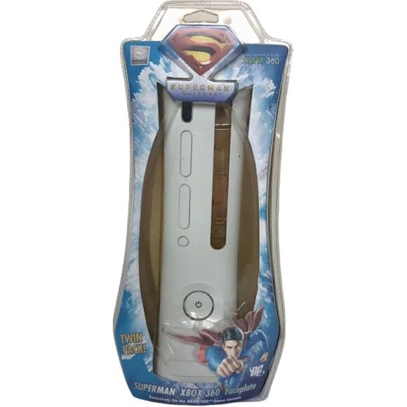 Superman Return XBOX 360 Face Plates Video Game - Picture 3 of 5